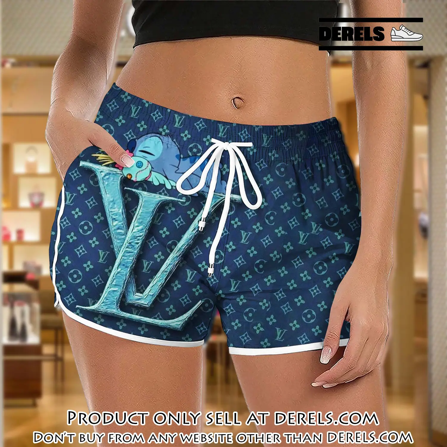 Limited edition lv women shorts lady beach shorts wms1027 dr3453699